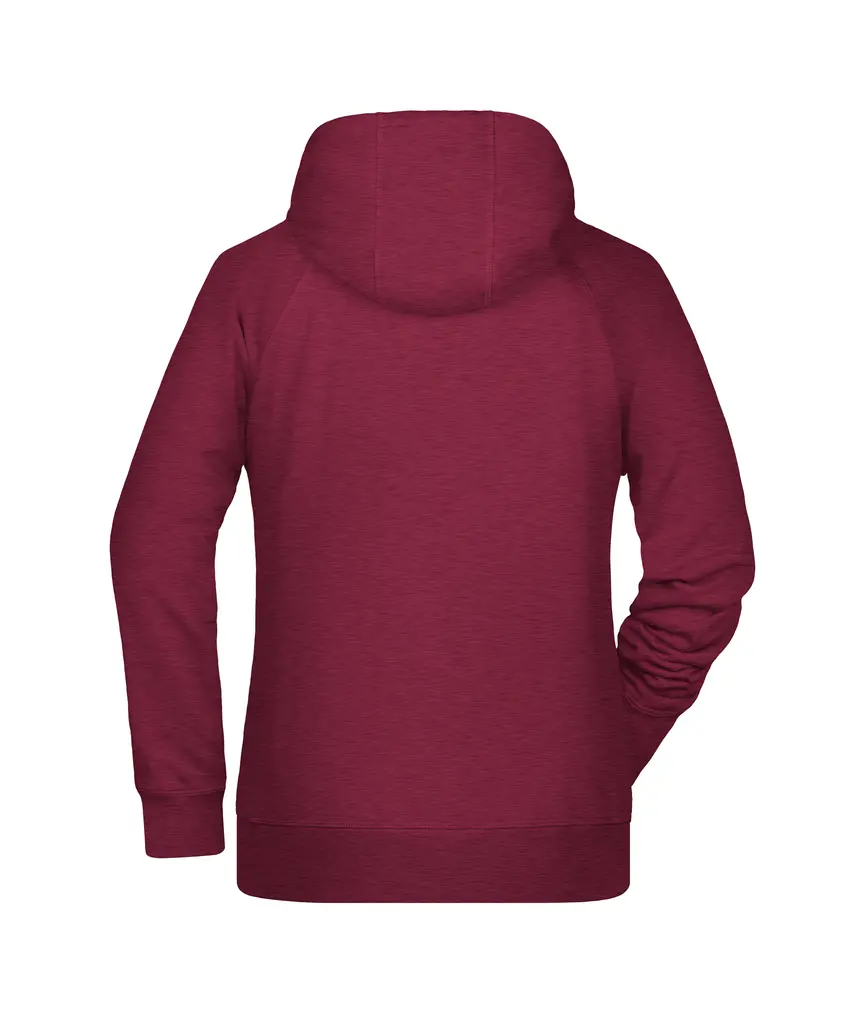 Ženska hudica 8023 burgundy-melange L-7