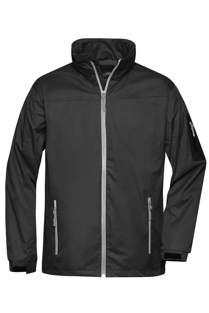 Muška vjetrovka JN1041 black/silver S-0 Muška vjetrovka JN1041 black/silver S-0