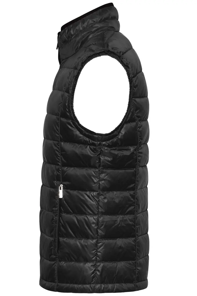 Muški pernati prsluk JN1080 black/black S-1 Muški pernati prsluk JN1080 black/black S-1