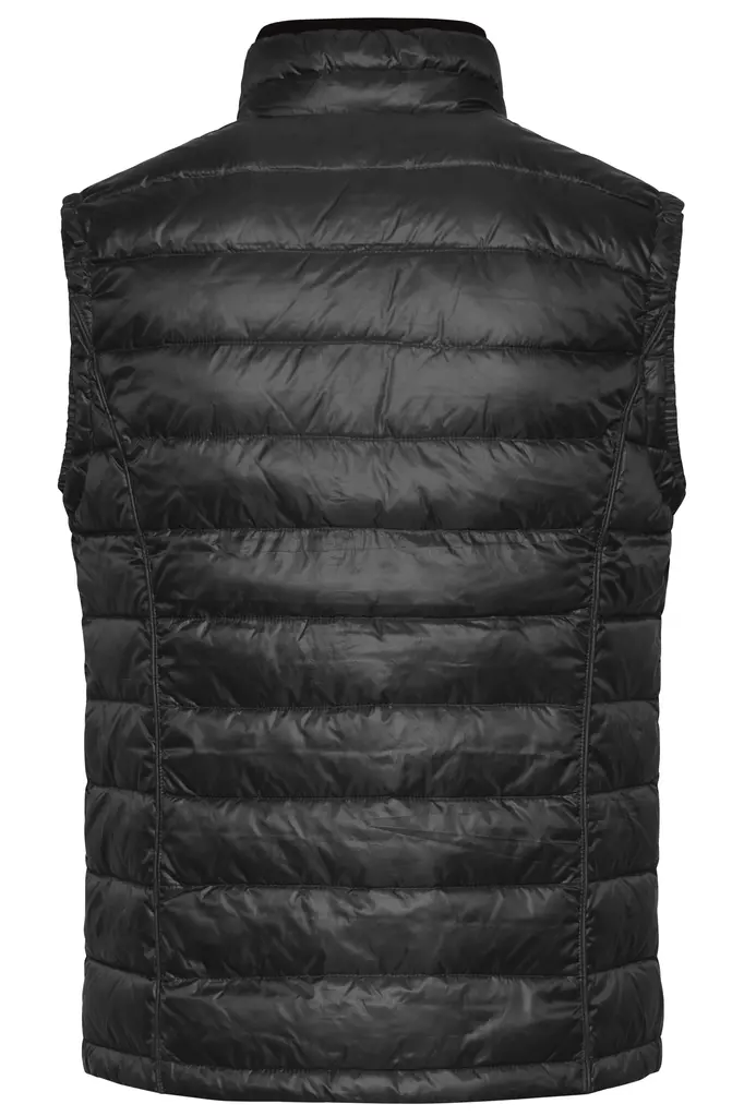 Muški pernati prsluk JN1080 black/black S-3 Muški pernati prsluk JN1080 black/black S-3