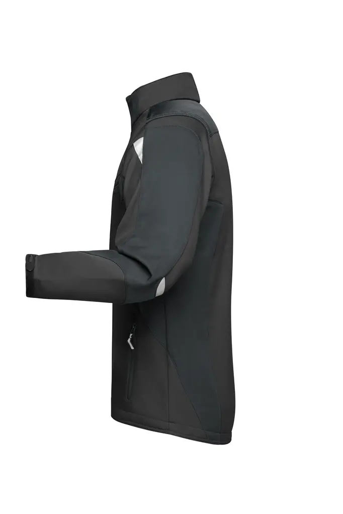 Radna softshell jakna JN844 black/black XS-4 Radna softshell jakna JN844 black/black XS-4