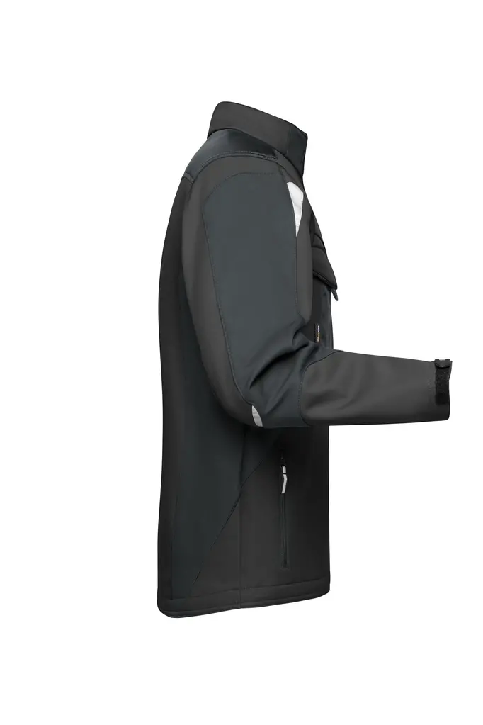 Radna softshell jakna JN844 black/black XS-5 Radna softshell jakna JN844 black/black XS-5