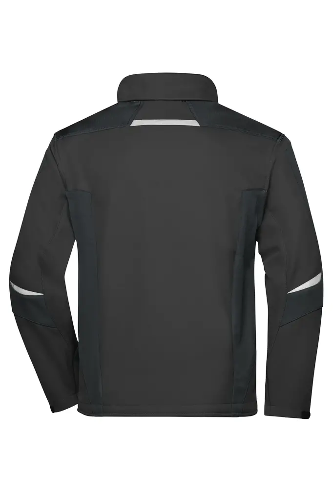Radna softshell jakna JN844 black/black XS-6 Radna softshell jakna JN844 black/black XS-6