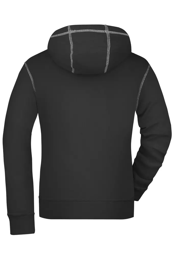 Ženska hudica JN960 black/grey-heather S-3 Ženska hudica JN960 black/grey-heather S-3
