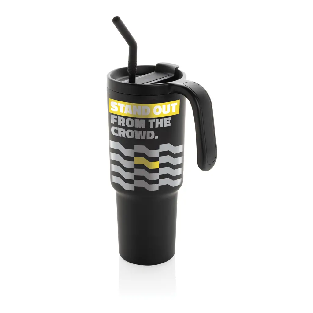 Putna čaša 900 ml Graphic 360 RCS P437.32 black-12 Putna čaša 900 ml Graphic 360 RCS P437.32 black-12